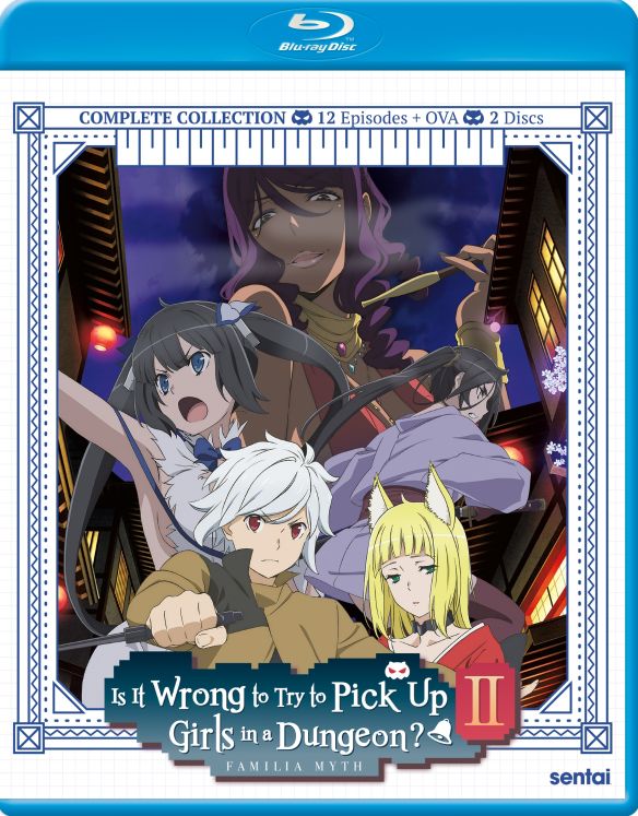 Is It Wrong to Try to Pick Up Girls in a Dungeon?: Season 2 [Blu-ray]