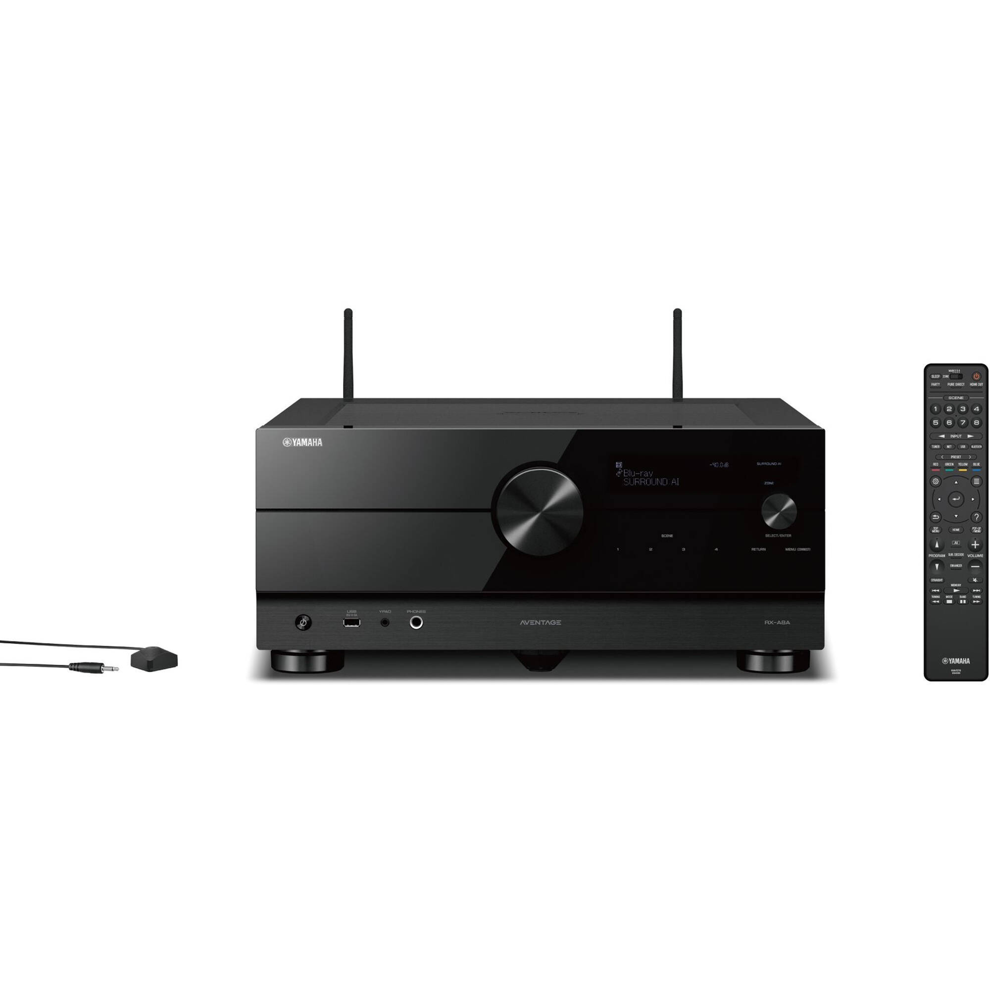 YAA 1 Pt-raV S SUHROLNG A L d - - 7 . E +  NOVNS -LAN OMA

YAMAHA

AVANTAGE

RX-V6A9

Blu-ray
SURROUND AI