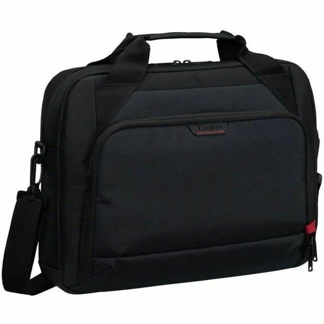 Targus - Classic EcoSmart CN414EU Carrying Case (Briefcase) for 13" to 14" Notebook - TAA Compliant - Water - Black