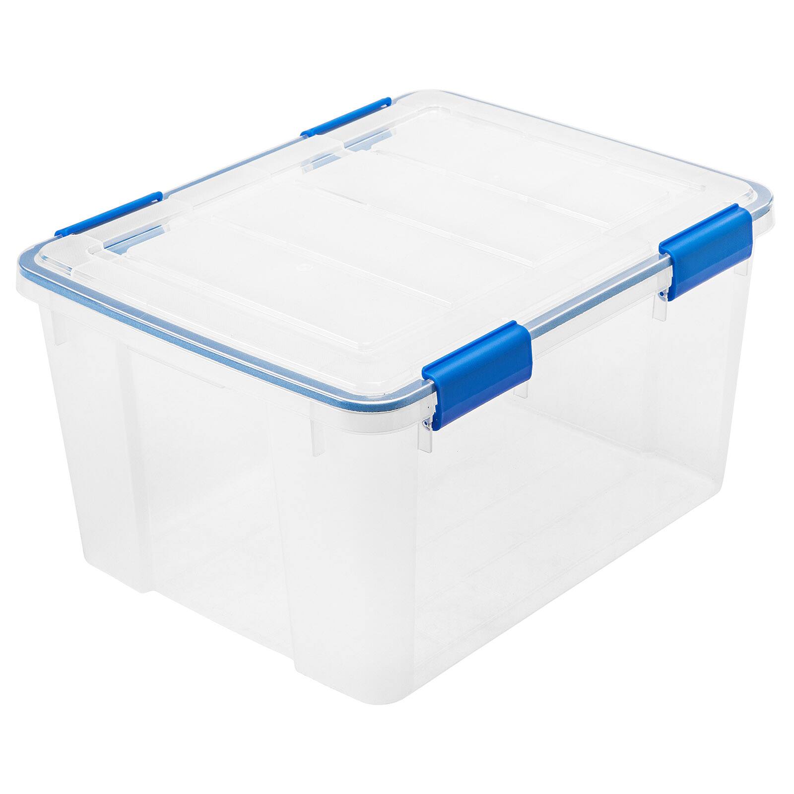 Alt View 7. IRIS USA - IRIS USA Storage Box with Gasket Seal Lid, Heavy Duty Moving Containers with Tight Latch, Weather Proof Tote Bin -.