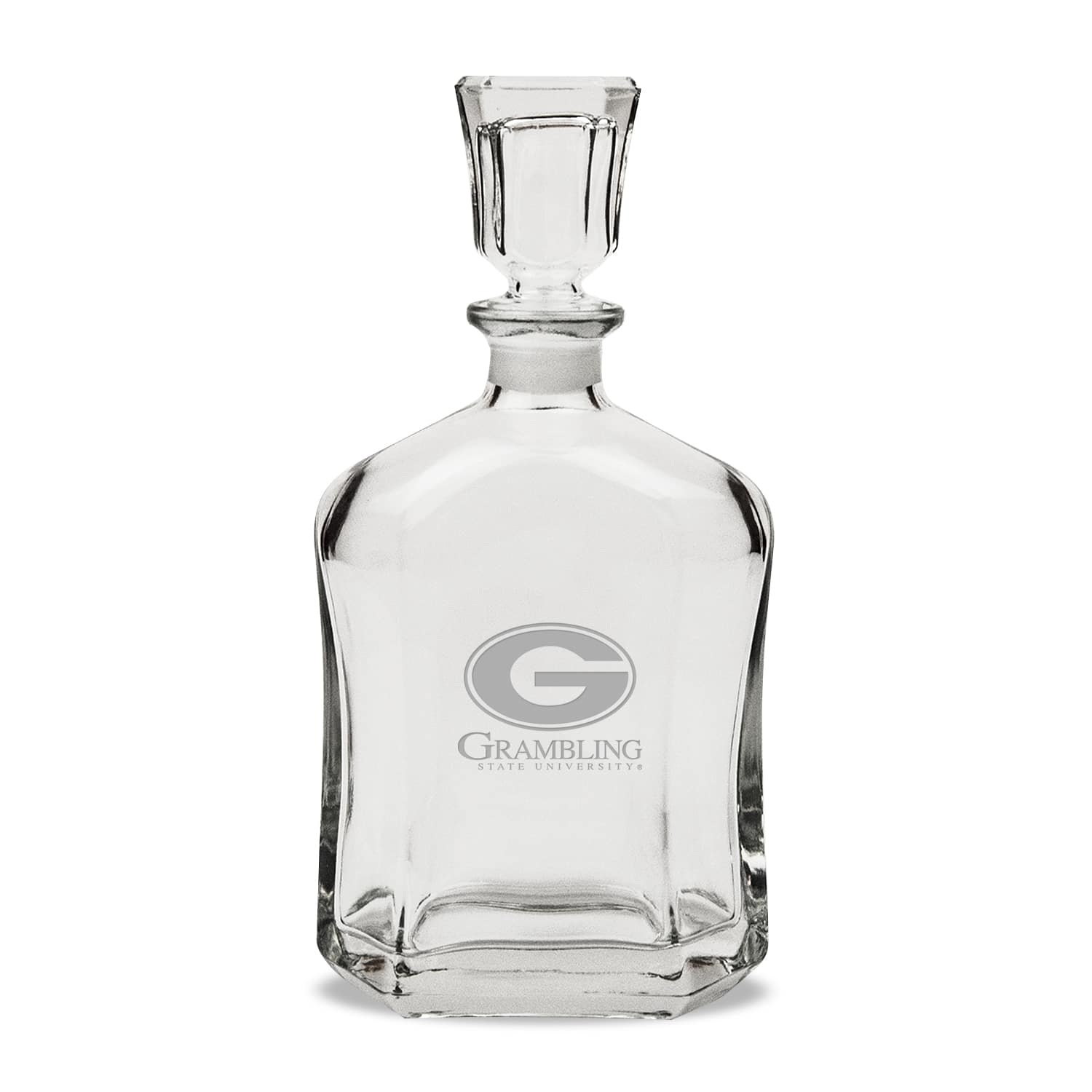 Jardine - Grambling Tigers 23.75oz. Crystal Decanter - Multicolor