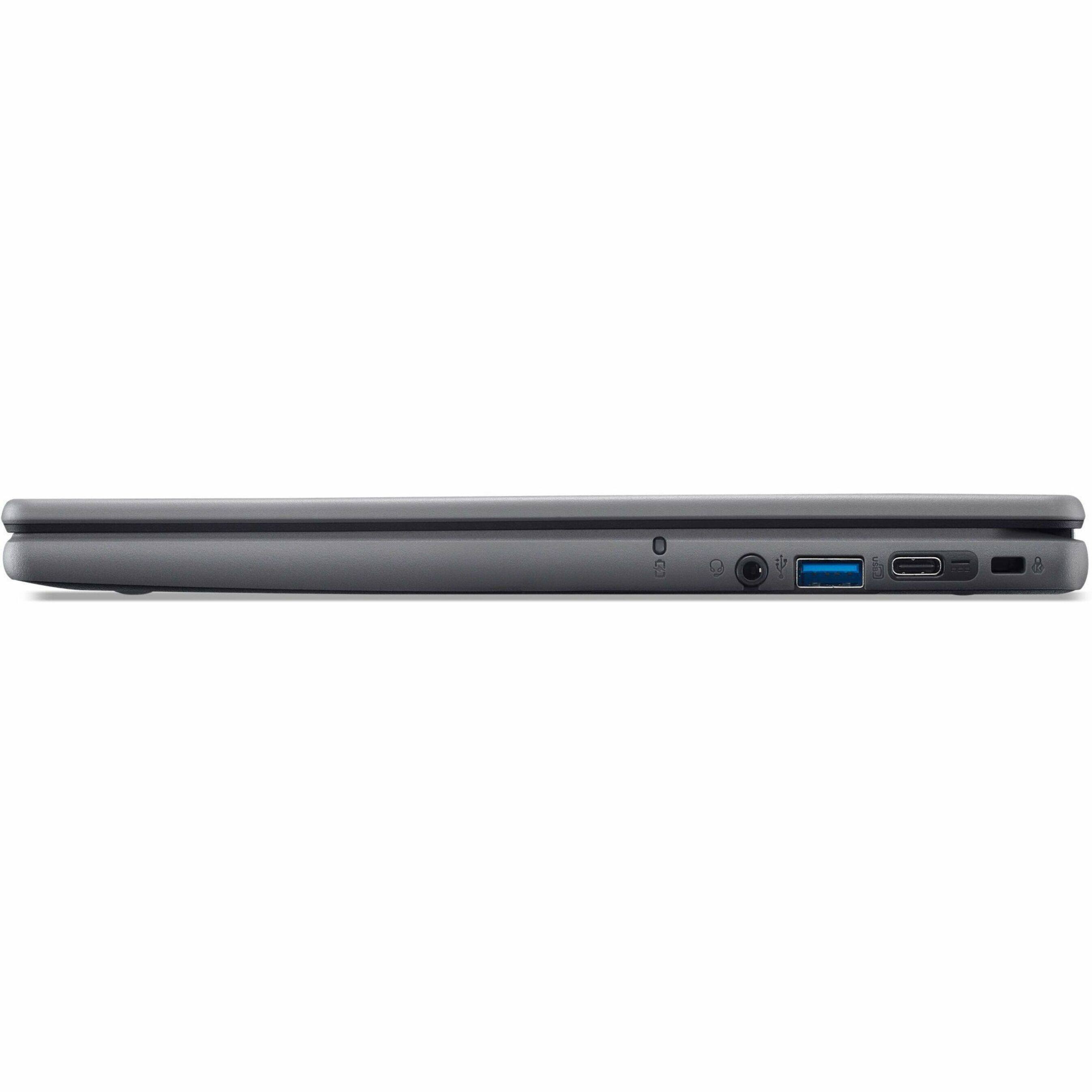Left. Acer - Chromebook Spin 512 R857T 2-in-1 12.2" IPS LCD 1920 x 1200 (WUXGA) Touch Screen Laptop - Intel with 8GB Memory - Black.