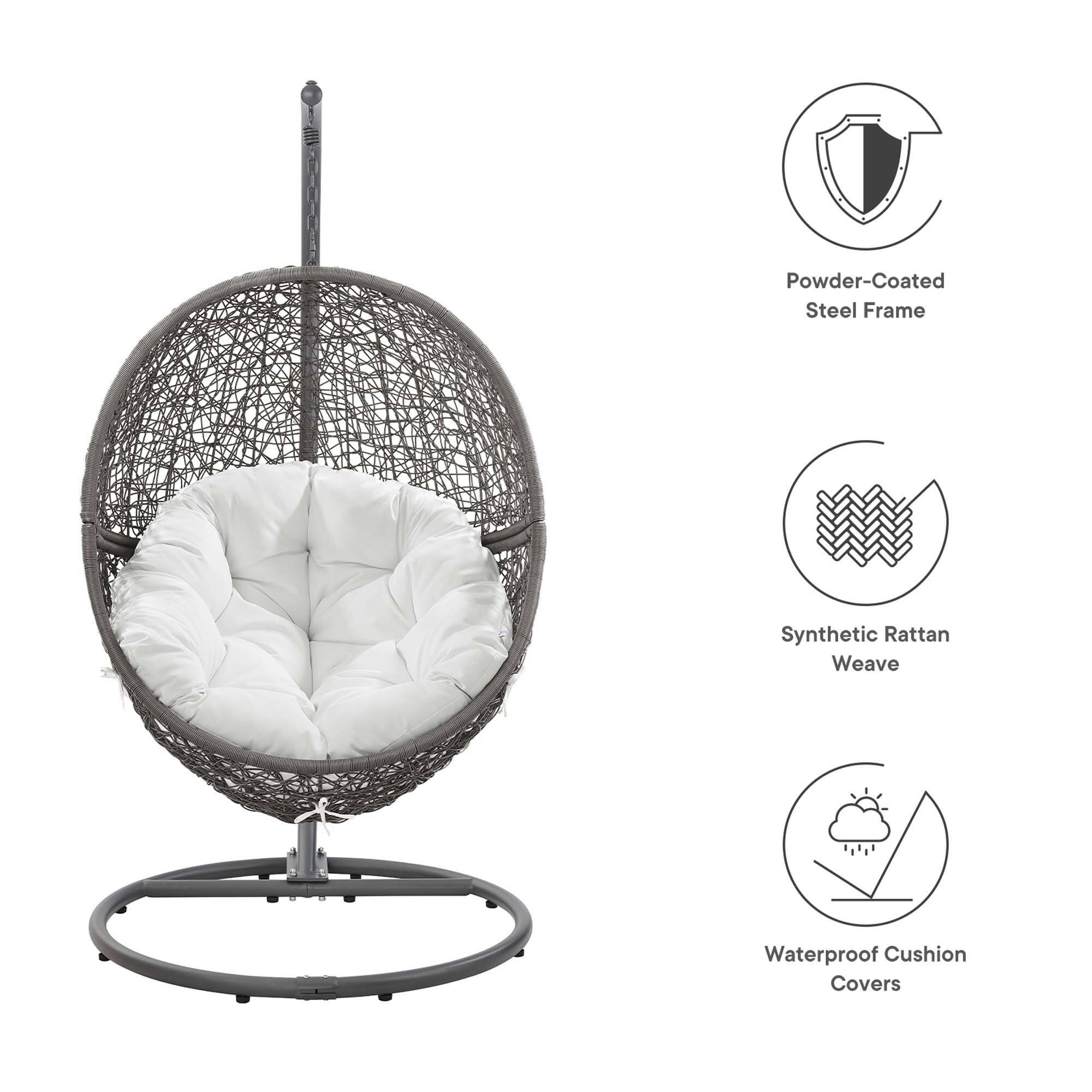 - Powder-Coated Steel Frame
- Synthetic Rattan Weave
- Waterproof Cushion Covers