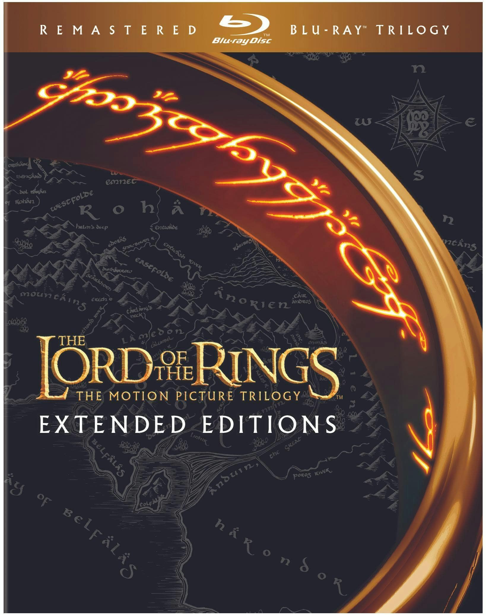 The Lord of the Rings Trilogy: Extended Editions (Remastered Box Set) [Blu-ray]