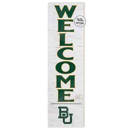 Jardine - Baylor Bears 10'' x 35'' Indoor/Outdoor Welcome Sign - White