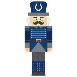 Fan Creations - Indianapolis Colts 31'' Nutcracker Leaner - Multicolor