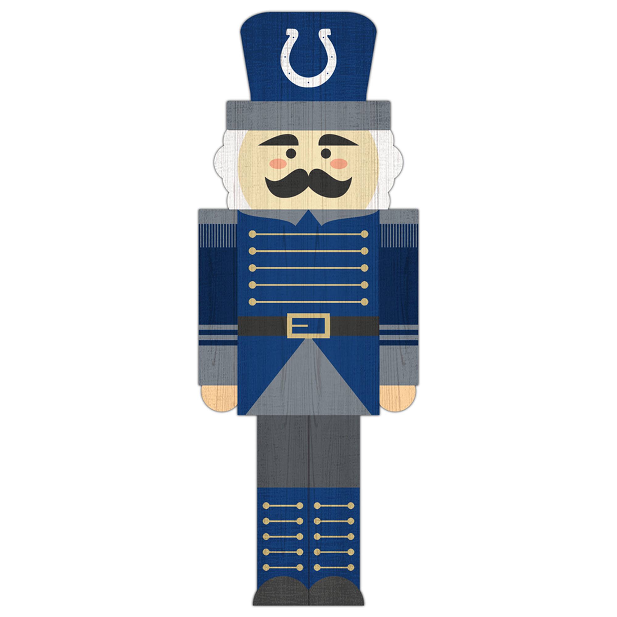 Indianapolis Colts 31'' Nutcracker Leaner