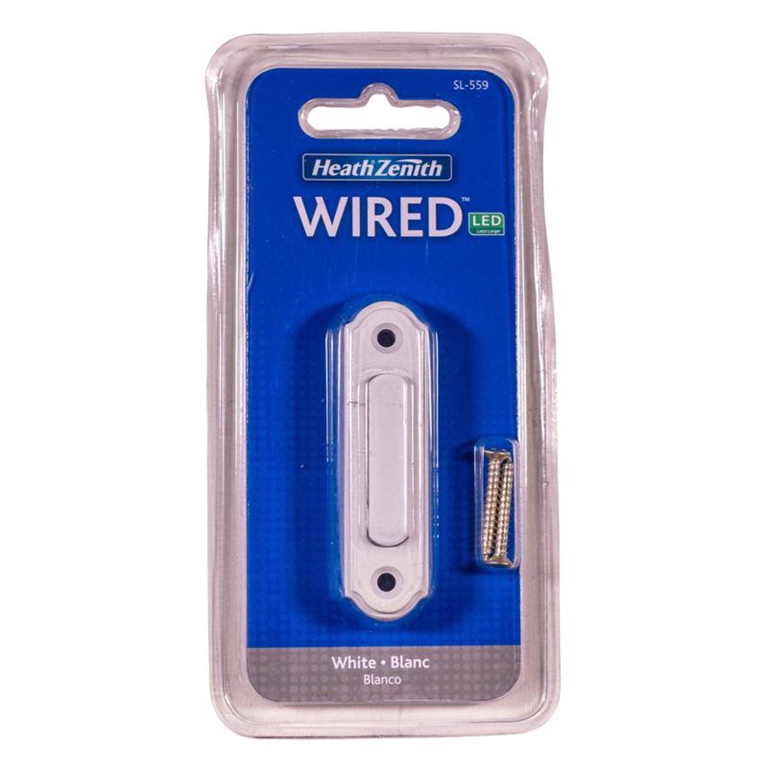 SL-559 Heath Zenith™ WIRED LED White Blanc Blanco