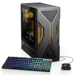 ASUS - TUF T500 Gaming Desktop - Intel Core i5 13420H - 16GB Memory - NVIDIA GeForce RTX 3050 6GB - 512GB SSD - Eclipse Gray