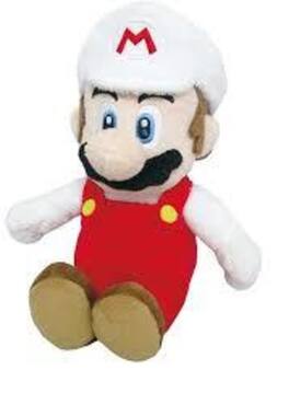 Little Buddy - Nintendo - Super Mario Bros. Fire Mario 10" Plush - Collectibles - Multicolor