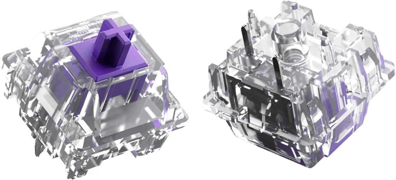 Alt View 17. Glorious - Lubed Mechanical Keyboard 5-pin Hot Swappable Switches (110x) - Mako.