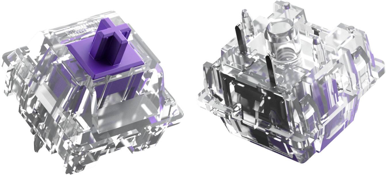 Alt View 17. Glorious - Lubed Mechanical Keyboard 5-pin Hot Swappable Switches (110x) - Mako.