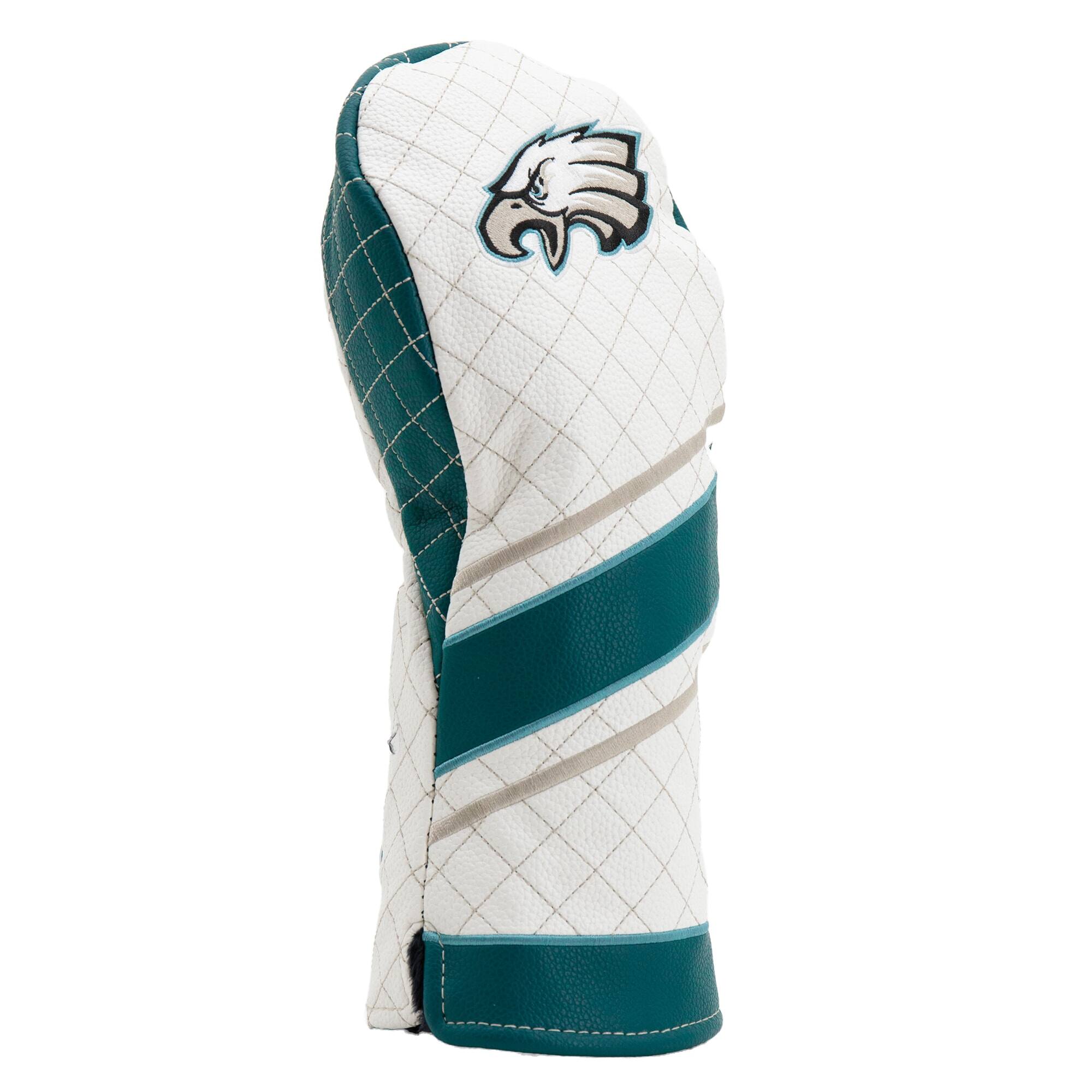 Alt View 2. Team Golf - Philadelphia Eagles Striped Quilted Driver Headcover - Multicolor.
