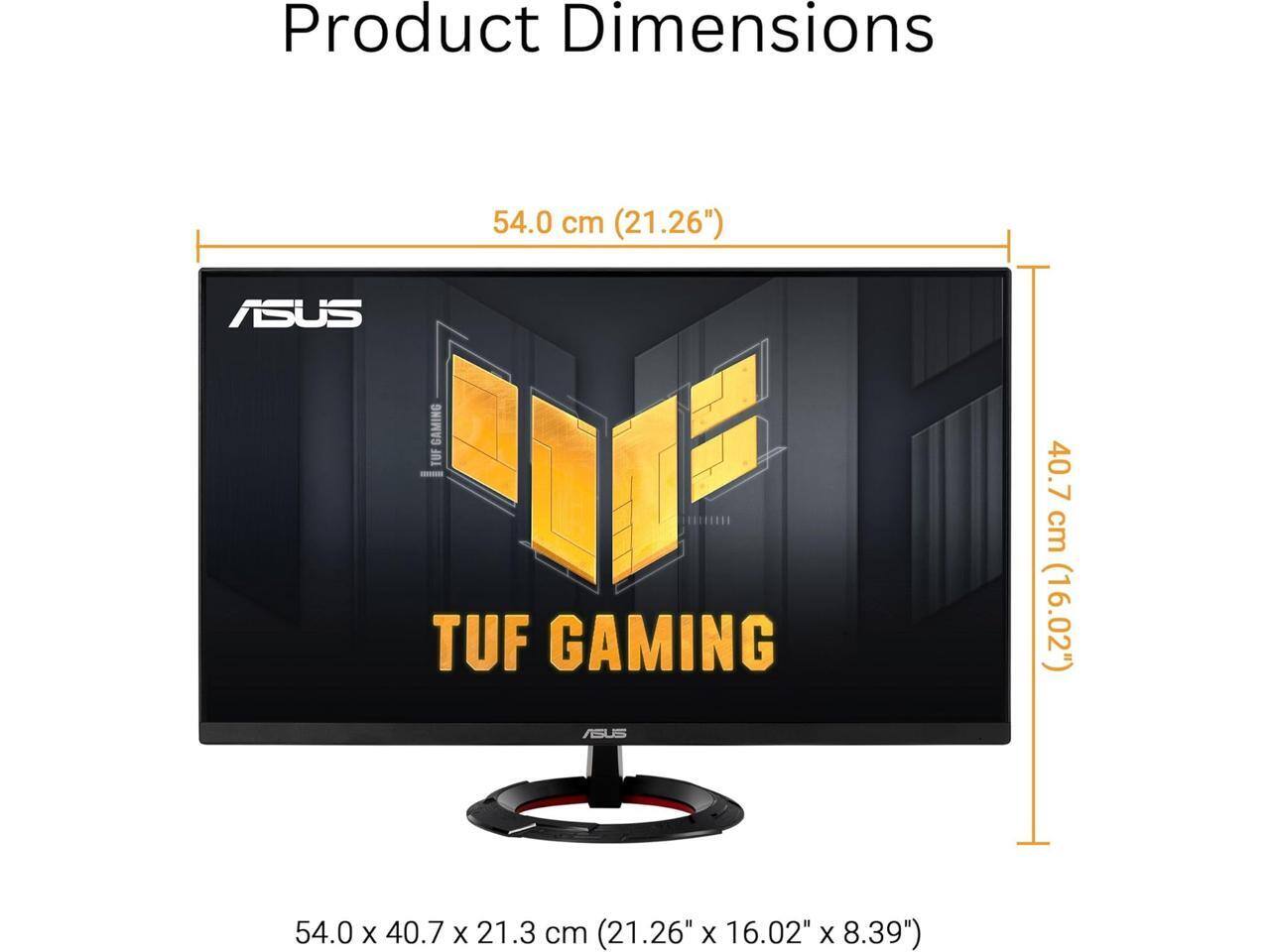 Product Dimensions:  
54.0 cm (21.26") x 40.7 cm (16.02") x 21.3 cm (8.39")