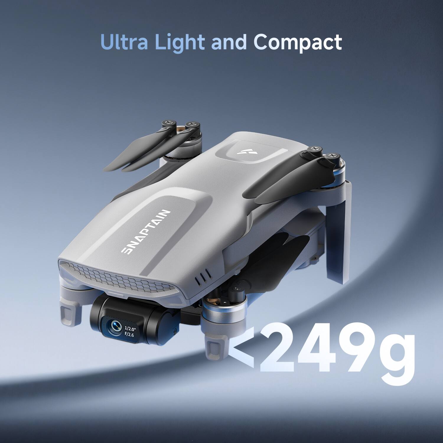 Ultra Light and Compact SNAPTAIN 1/2.0 F2.6 <249g