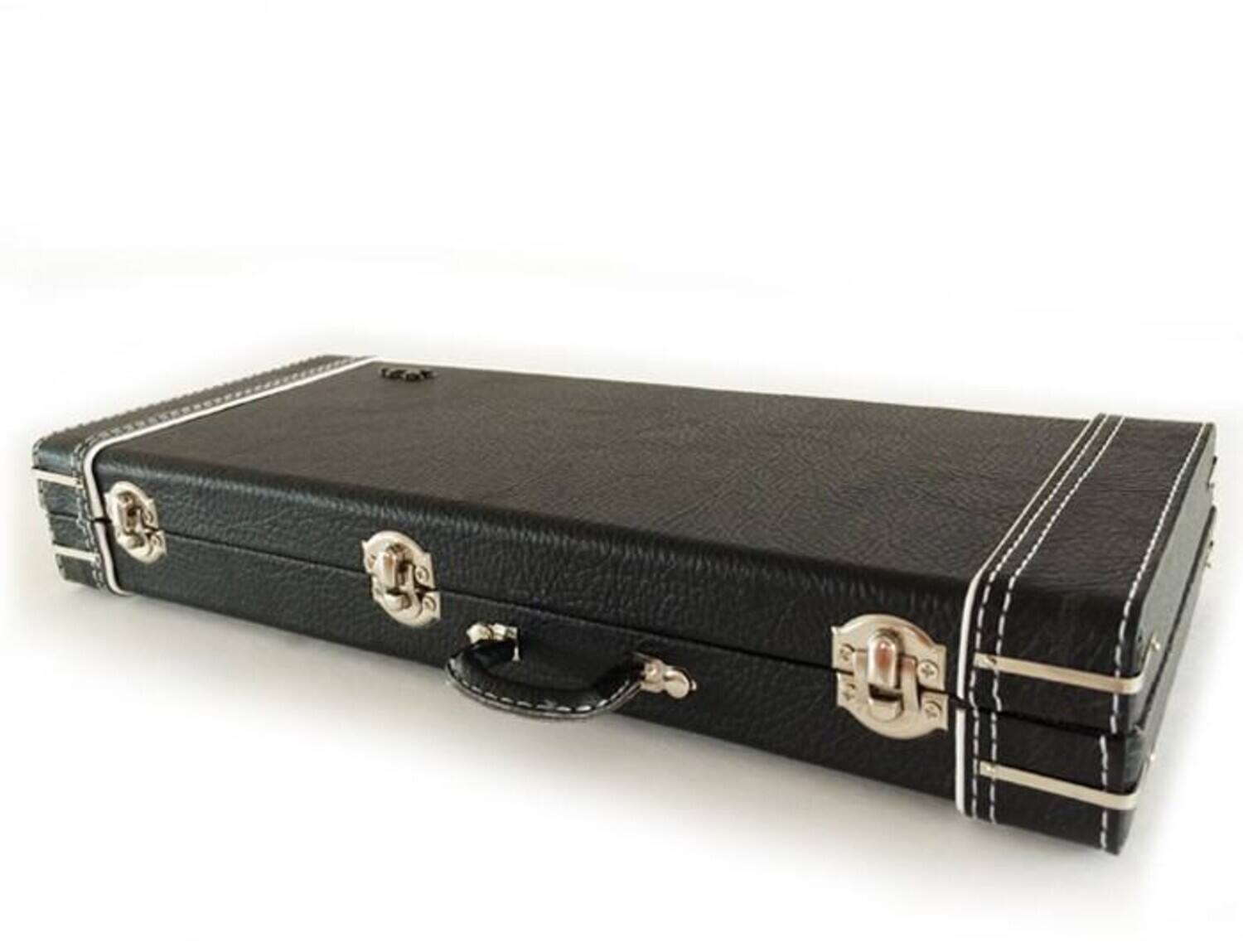 Alt View 2. Axe Heaven - Axe Heaven Fender Guitar Case With Diecast Fender Logo for Mini Guitar Replica Collectible Black - Collectibles - Multicolor.