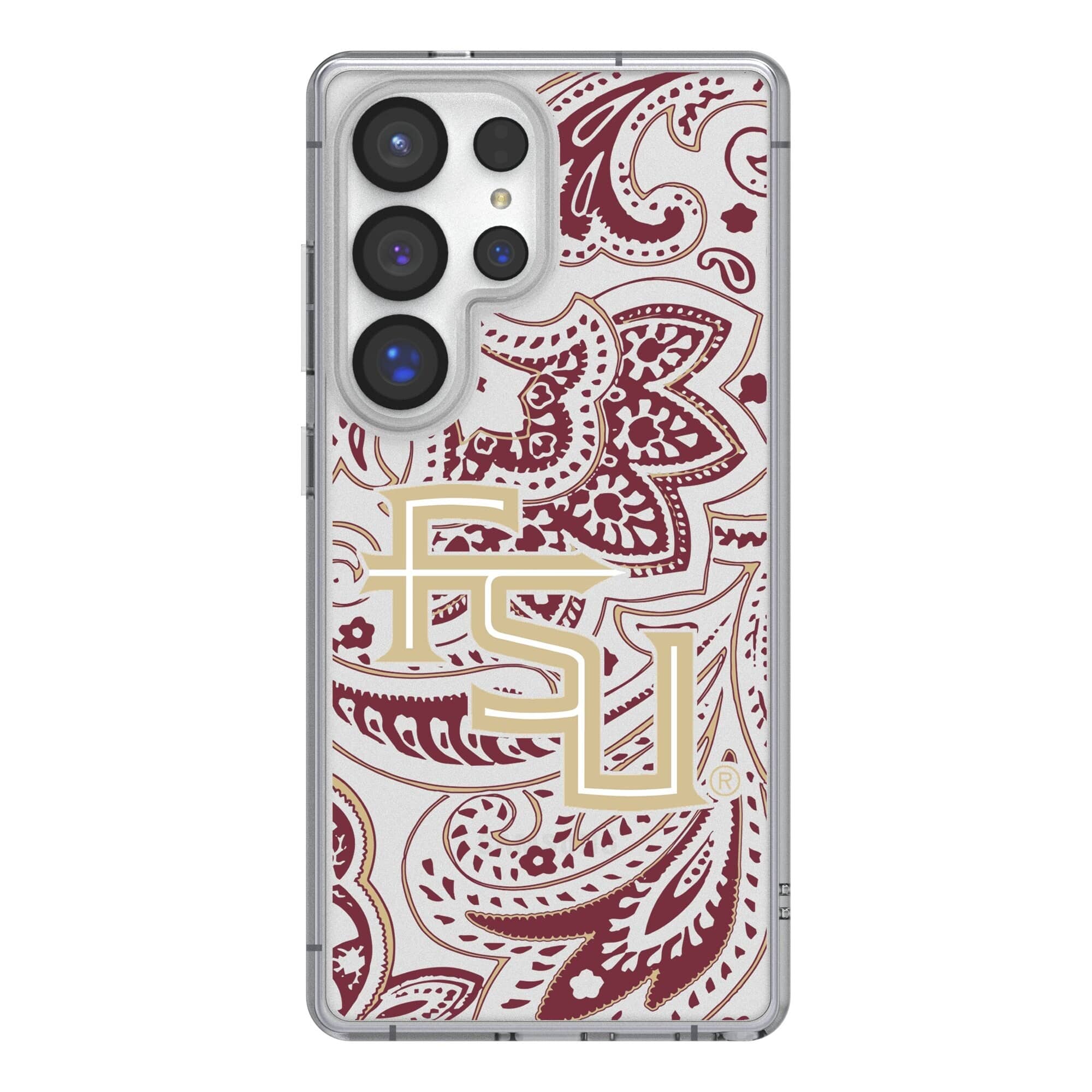 Keyscaper - NCAA - Florida State Seminoles Paisley Galaxy Clear Case - S25 Plus - Multicolor price history on PriceWatchPro