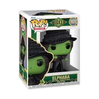 Funko Pop! Wicked, For Good: Elphaba #1925 Multicolor FU86672 Funko Pop! Wicked, For Good: Elphaba #1925 Multicolor FU86672