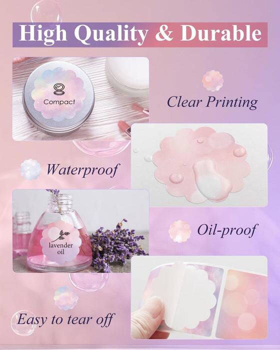 High Quality & Durable

- Compact
- Clear Printing
- Waterproof
- Oil-proof
- Easy to tear off

lavender oil