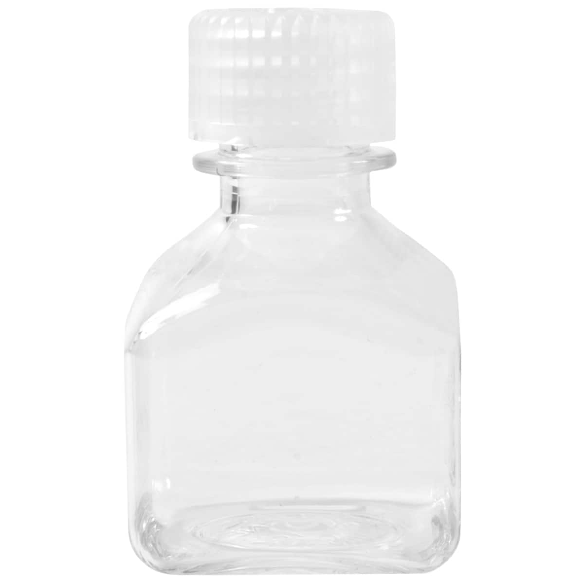 Nalgene - Transparent Lexan Polycarbonate Square Storage Bottle - 1 oz. - Clear