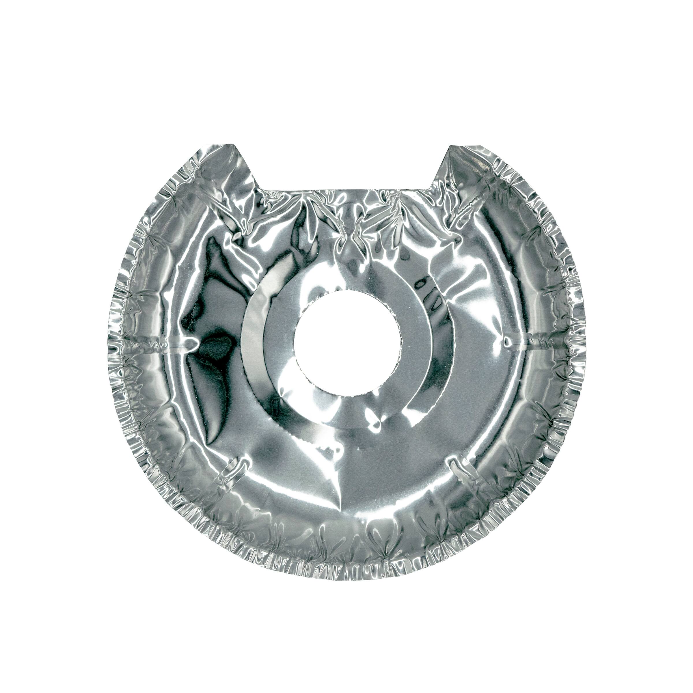 Alt View 4. Range Kleen - Range Kleen R101F8 8-Pack Foil Electric Stovetop Liners, 4 Large and 4 Small.