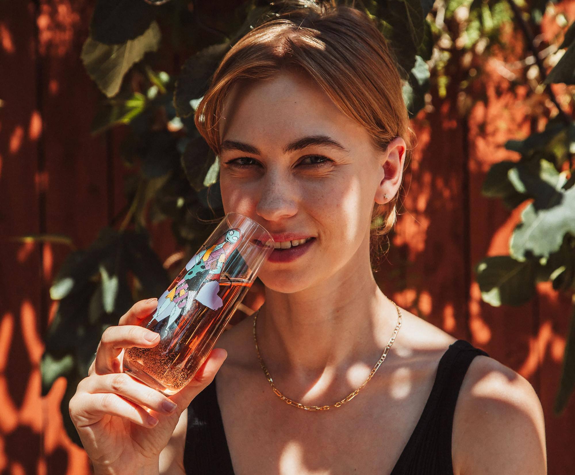 Alt View 10. Disney - Disney The Nightmare Before Christmas Jack and Sally Fluted Glassware | Set of 2 - Purple.