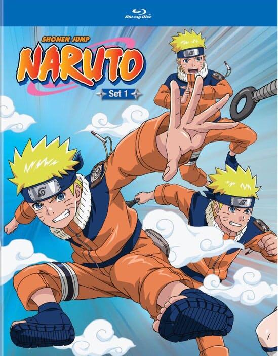 Front. Naruto - Set 1 (Box Set) [Blu-ray].