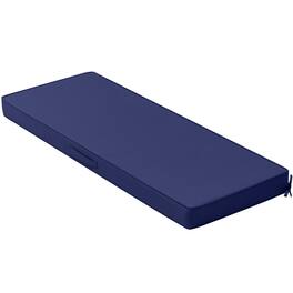 Crestlive Products - Outdoor Settee Bench Seat Cushion Patio Swing Cushion Loveseat Cushion - Navy
