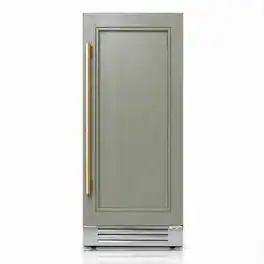Ca'Lefort - 15 inch Panel Ready Dual Zone Wine Fridge,3 color LED Wine cooler, 28-Bottle, Built-in, (Panels Not Included) - Stainless Steel