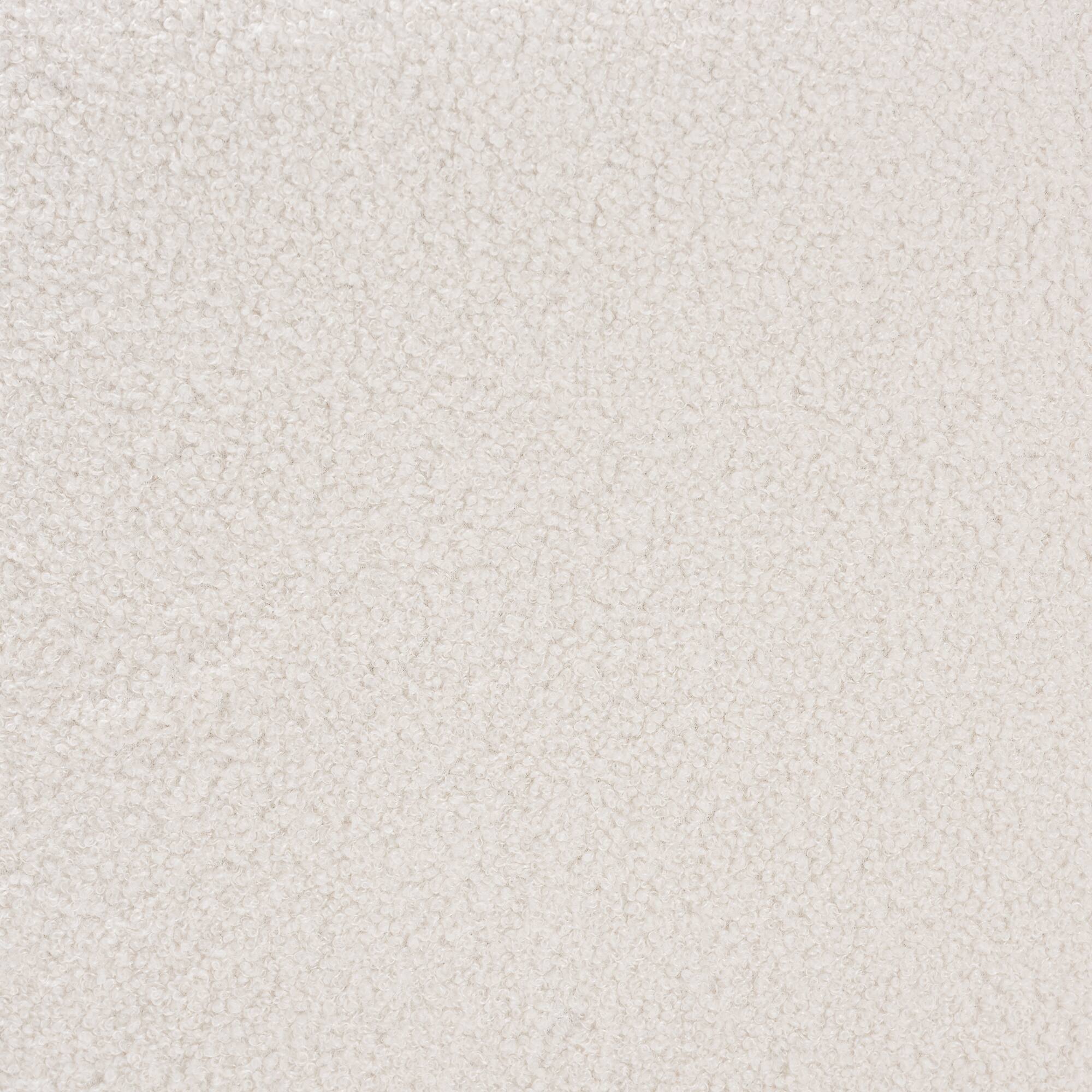 Alt View 1. Baxton Studio - Brielle Modern and Contemporary Boucle Upholstered and Natural Brown Finished Wood Ottoman - Ivory.