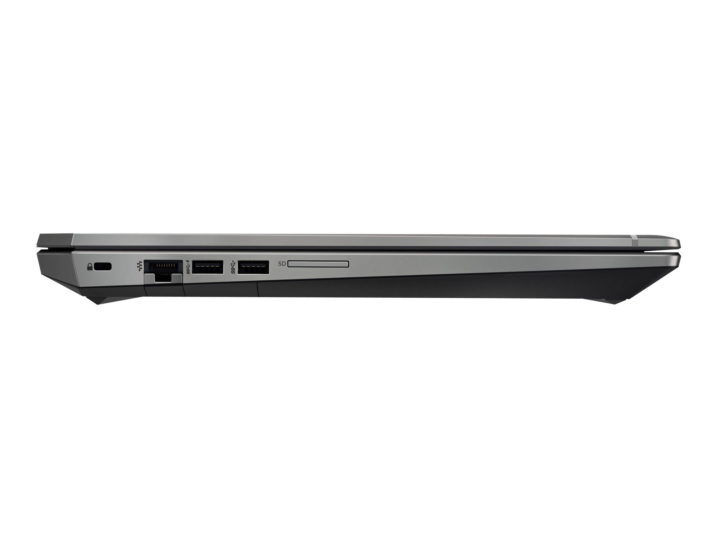 Alt View 5. HP - ZBook 15 G5 15.6" FHD Intel Core i7-8850H 2.6 GHz up to 4.3 GHz 32 GB 256GB SSD Quadro P2000 Windows 11 Pro Laptop - Gray.