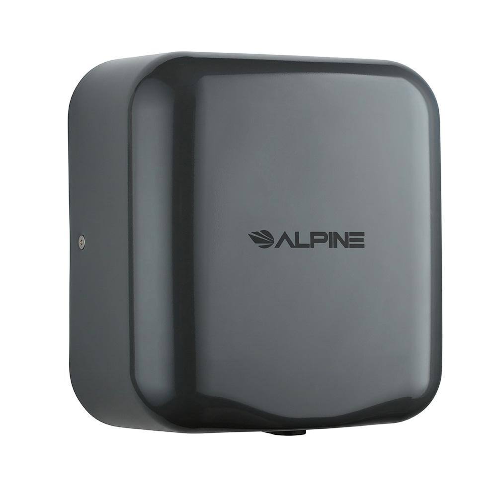 Alpine Industries - Hemlock Commercial Automatic High-Speed 120V Electric Hand Dryer - Gray