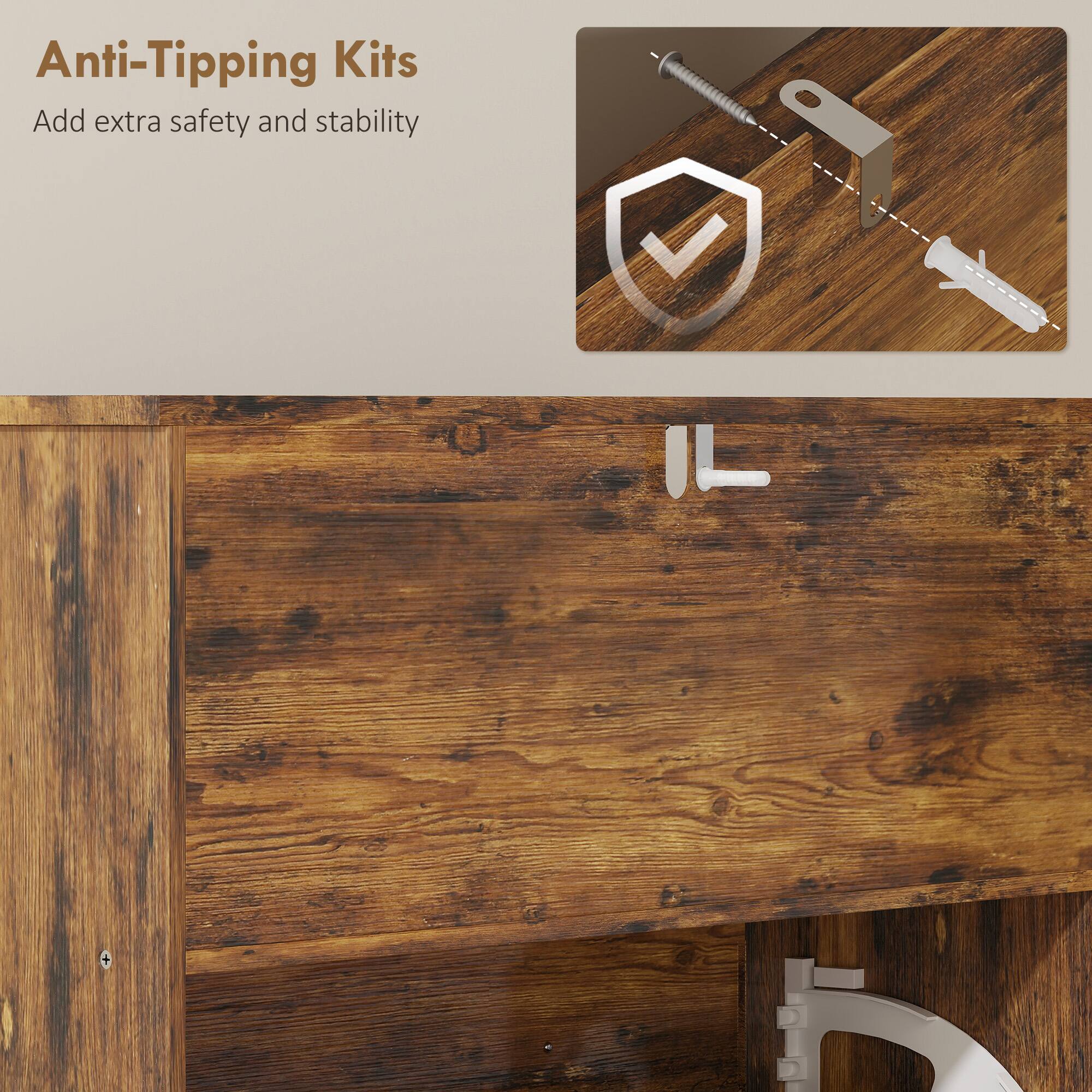 Anti-Tipping Kits  
Add extra safety and stability