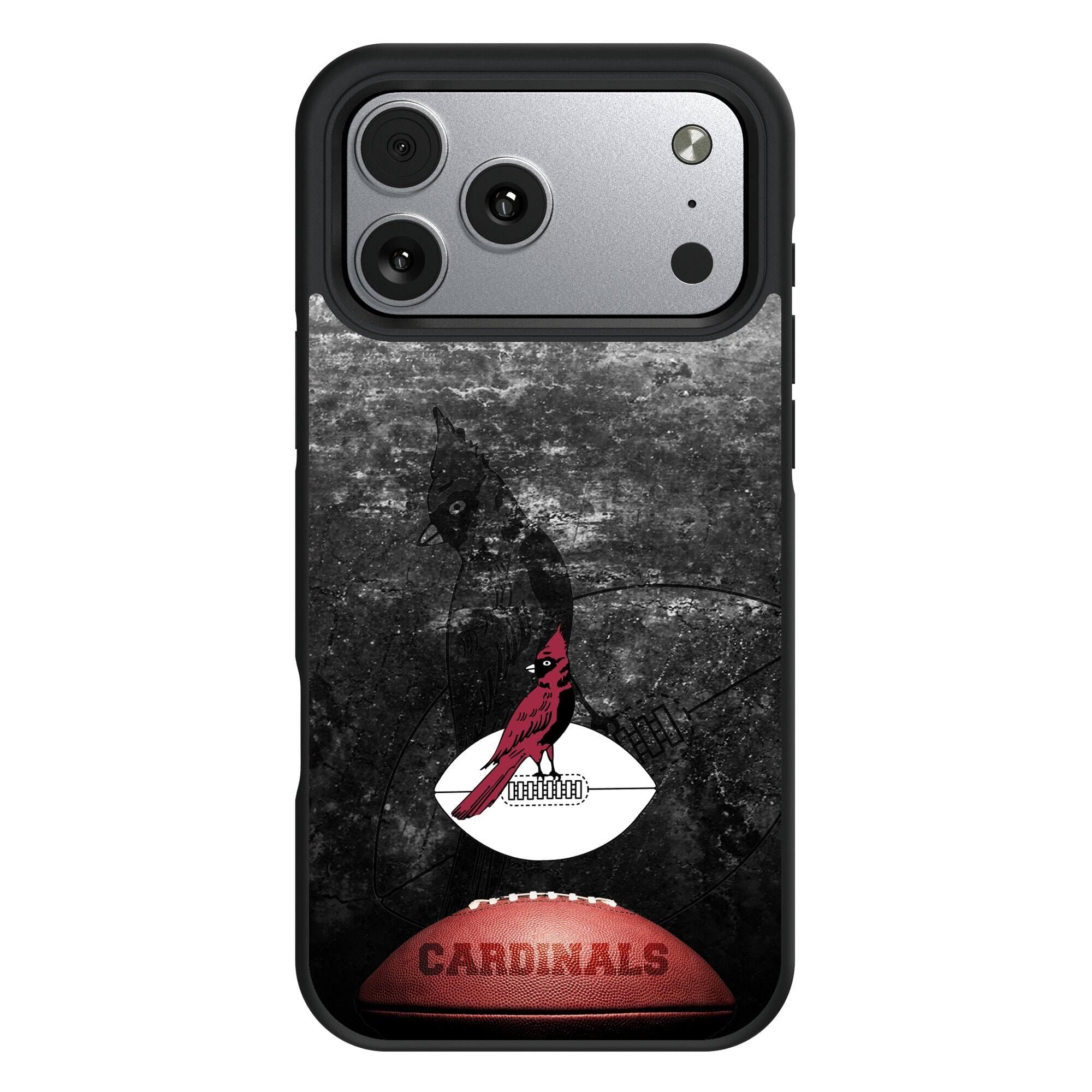 Keyscaper - Gridiron Classic Teams - Chicago Cardinals Bump Case with 8.2ft Drop Protection - 15 - Multicolor