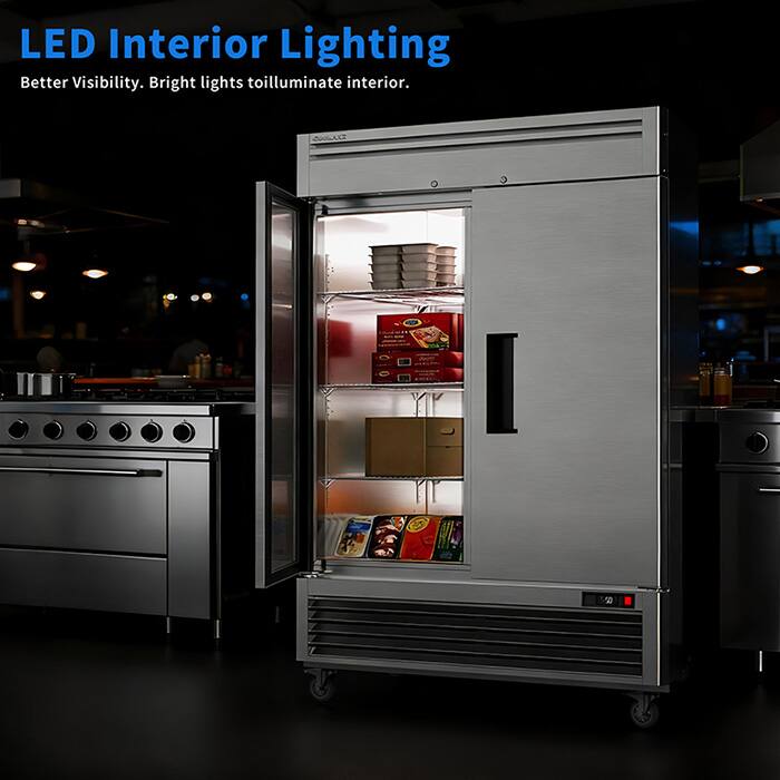 LED Interior Lighting  
Better Visibility. Bright lights to illuminate interior.