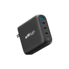 Front. Mobile Pixels - 100W USB A/C Charger - Black.