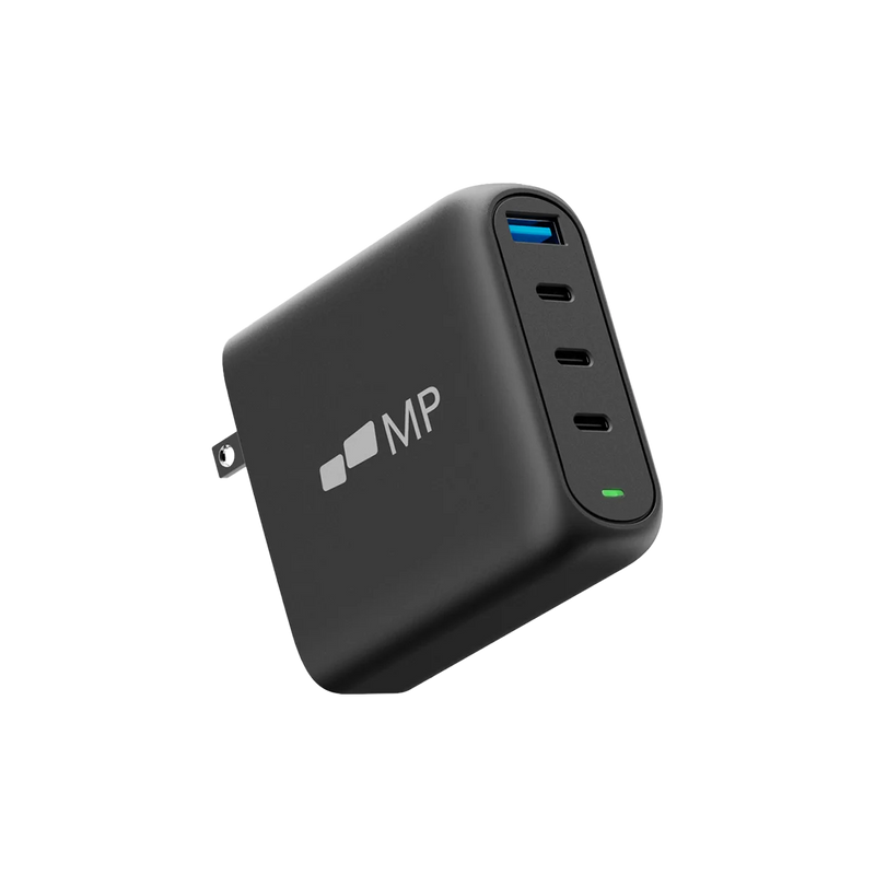 Front. Mobile Pixels - 100W USB A/C Charger - Black.