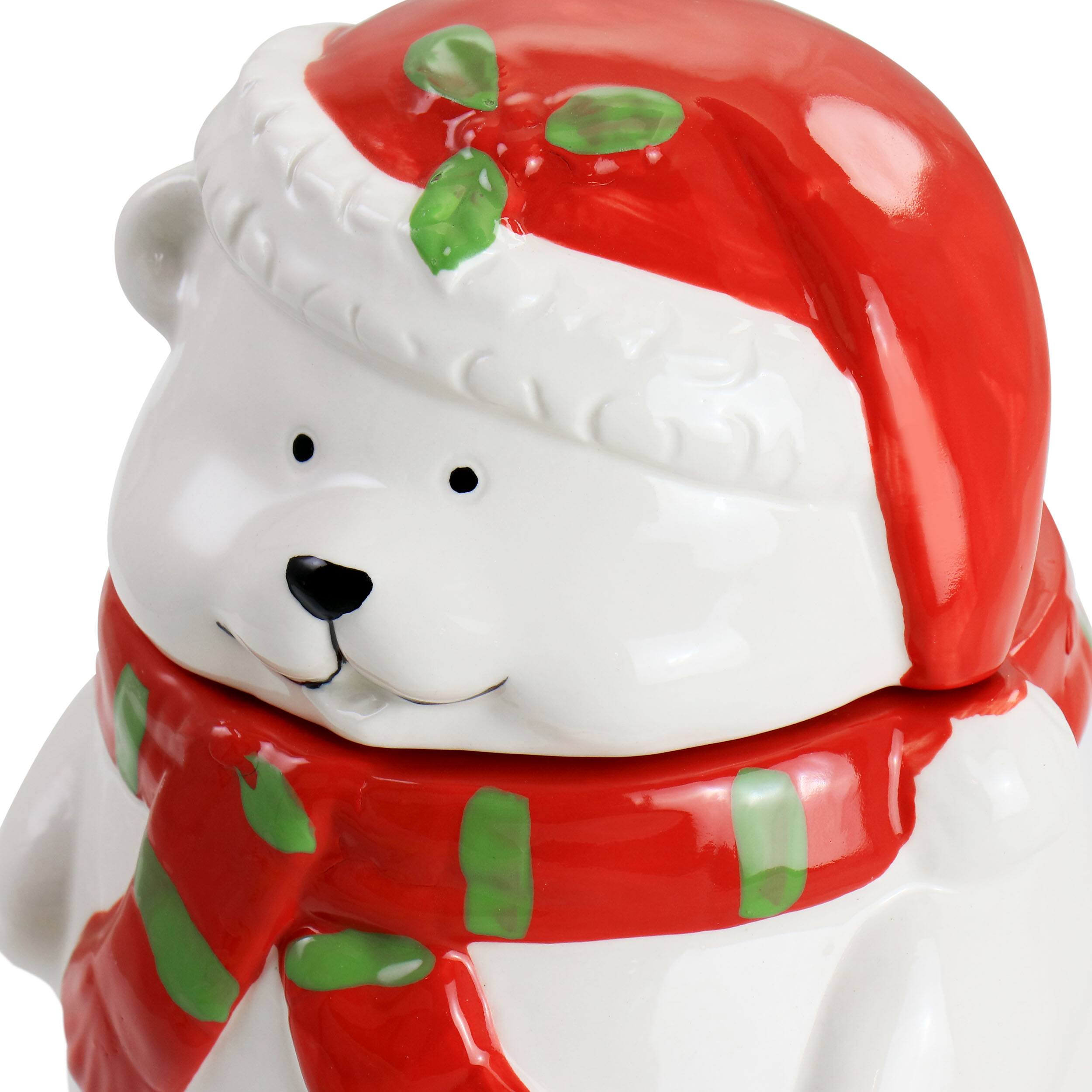Alt View 1. Gibson - Gibson Home Joyful Bear Durastone 7.5in Cookie Jar - Multi.