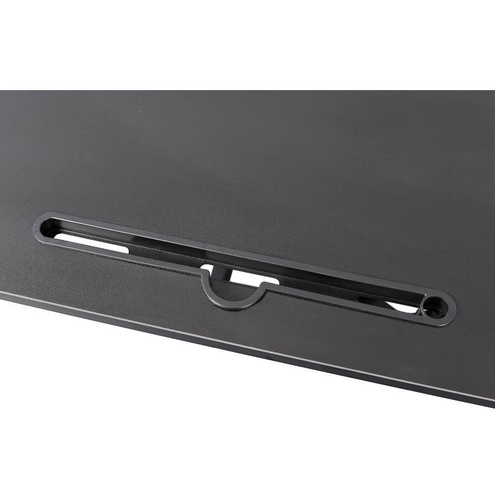 Alt View 1. Loheer - Loheer Adjustable Height Standing Laptop Desk Converter Black - Black.