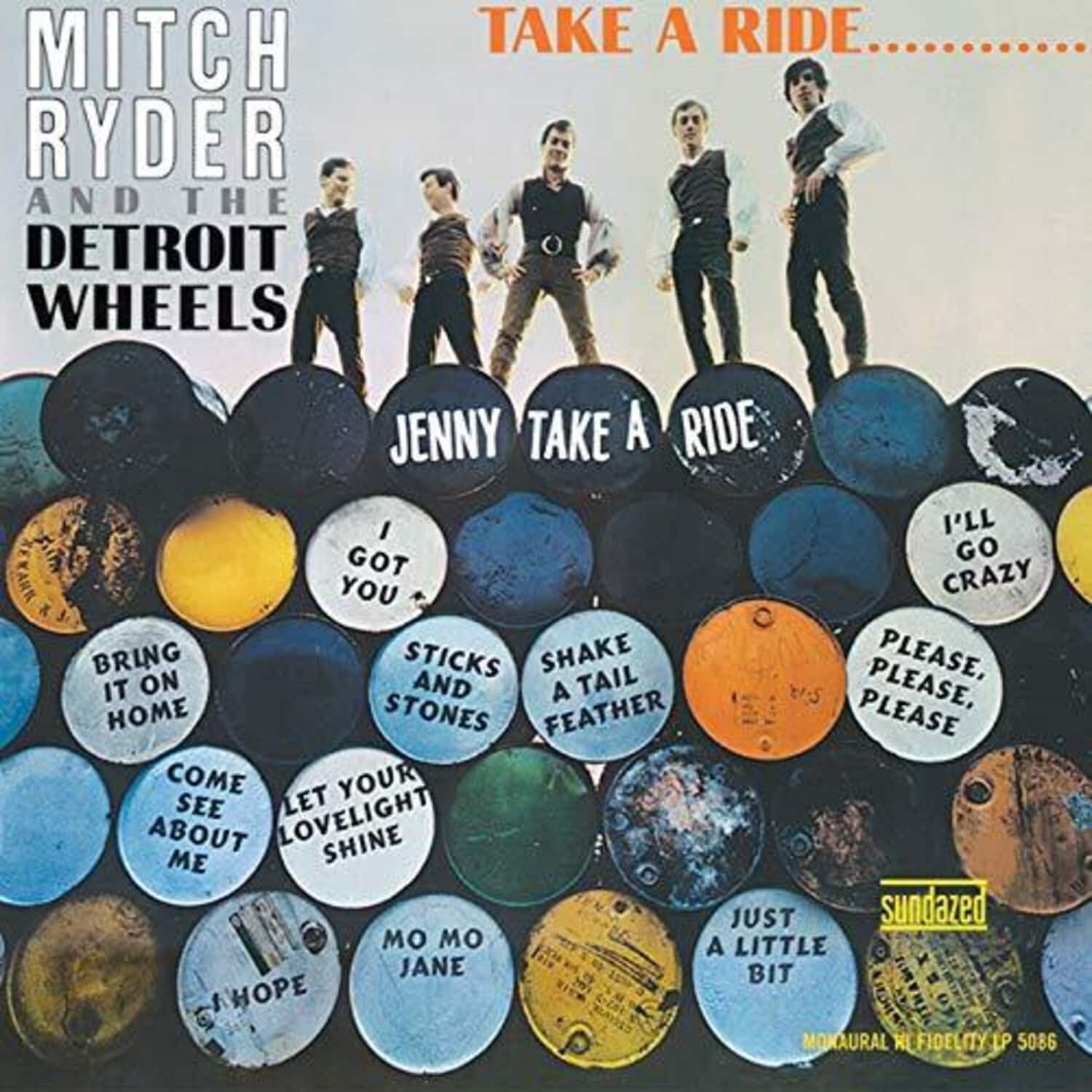 Mitch Ryder & Detroit Wheels - Take A Ride   - VINYL LP price history on PriceWatchPro