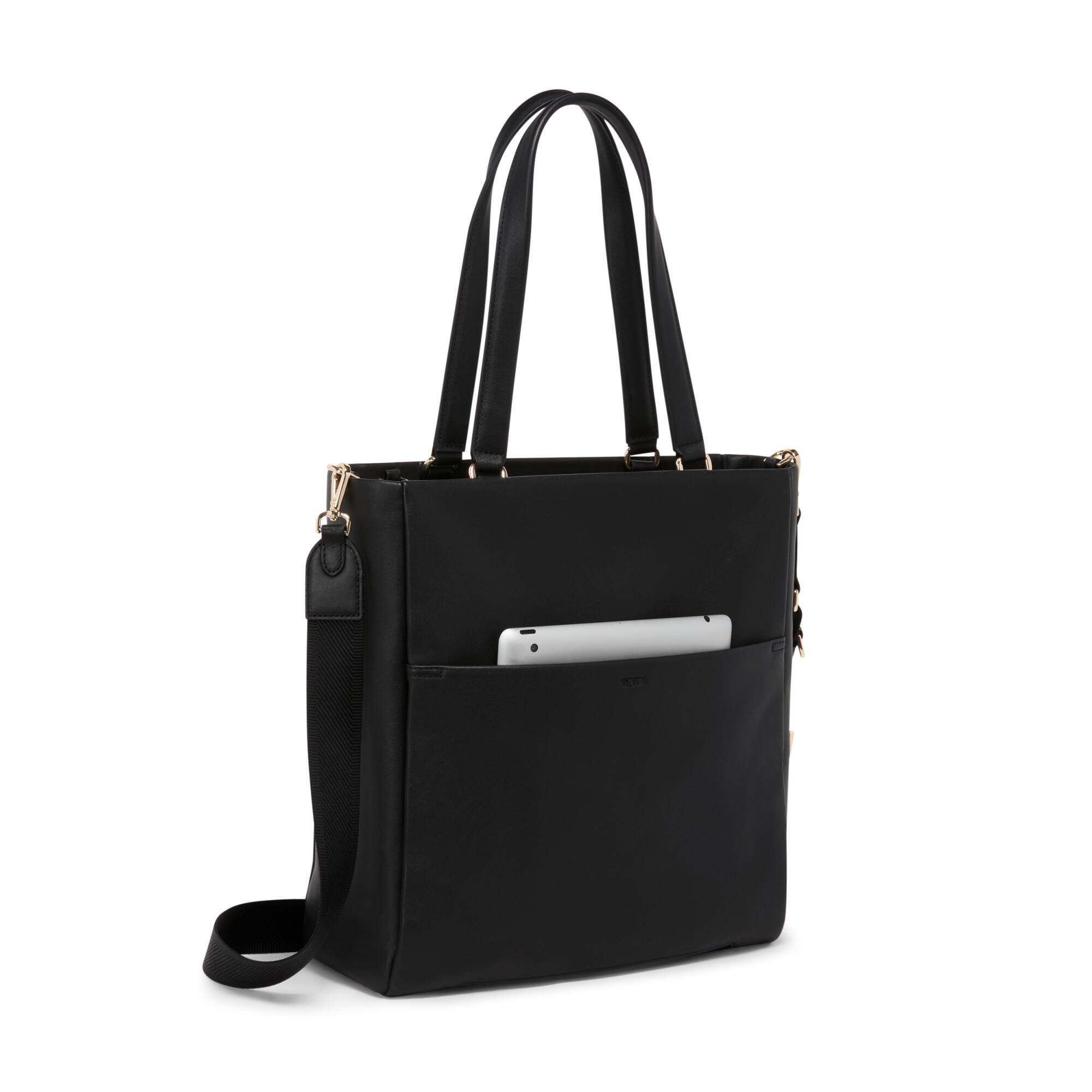 Alt View 11. TUMI - Voyageur Vail North/South Tote - Black/Light Gold.