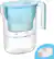 Front. Waterdrop - Waterdrop WD-PT-05B-L Water Filter Pitcher, 200-Gallon Long-Life - Blue.