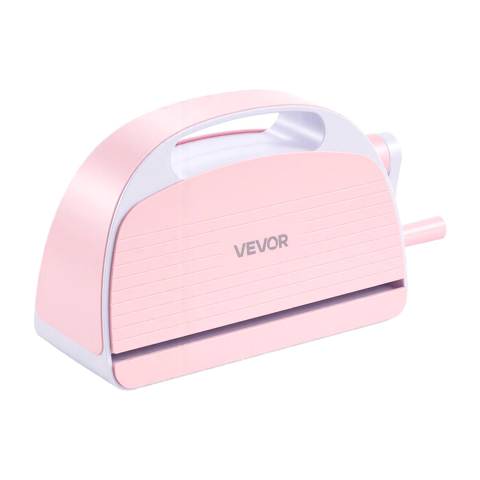 Alt View 5. VEVOR - Manual Die Cutting and Embossing Machine, 9" Opening, Portable Die Cut Machine with Cutting Plates, Ergonomic Handle - Pink.