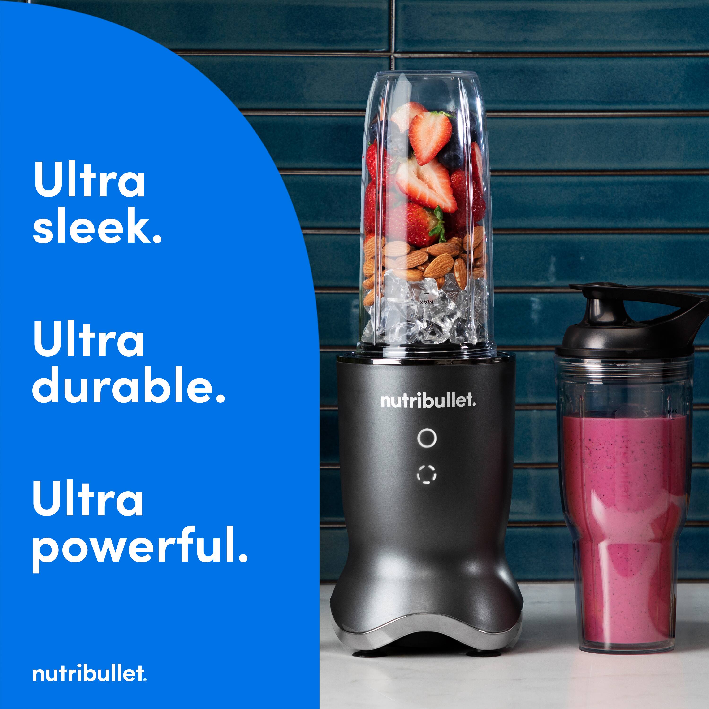 Ultra sleek.  
Ultra durable.  
Ultra powerful.  
nutribullet.