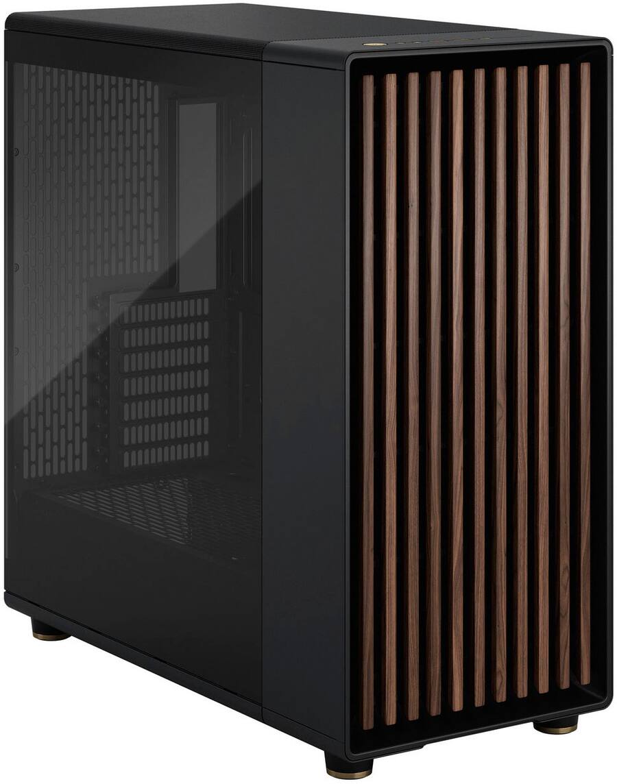 PCケース(自作PC用) Fractal Design North Charcoal Black Fractal Design North XL Charcoal Black Chassis with Walnut