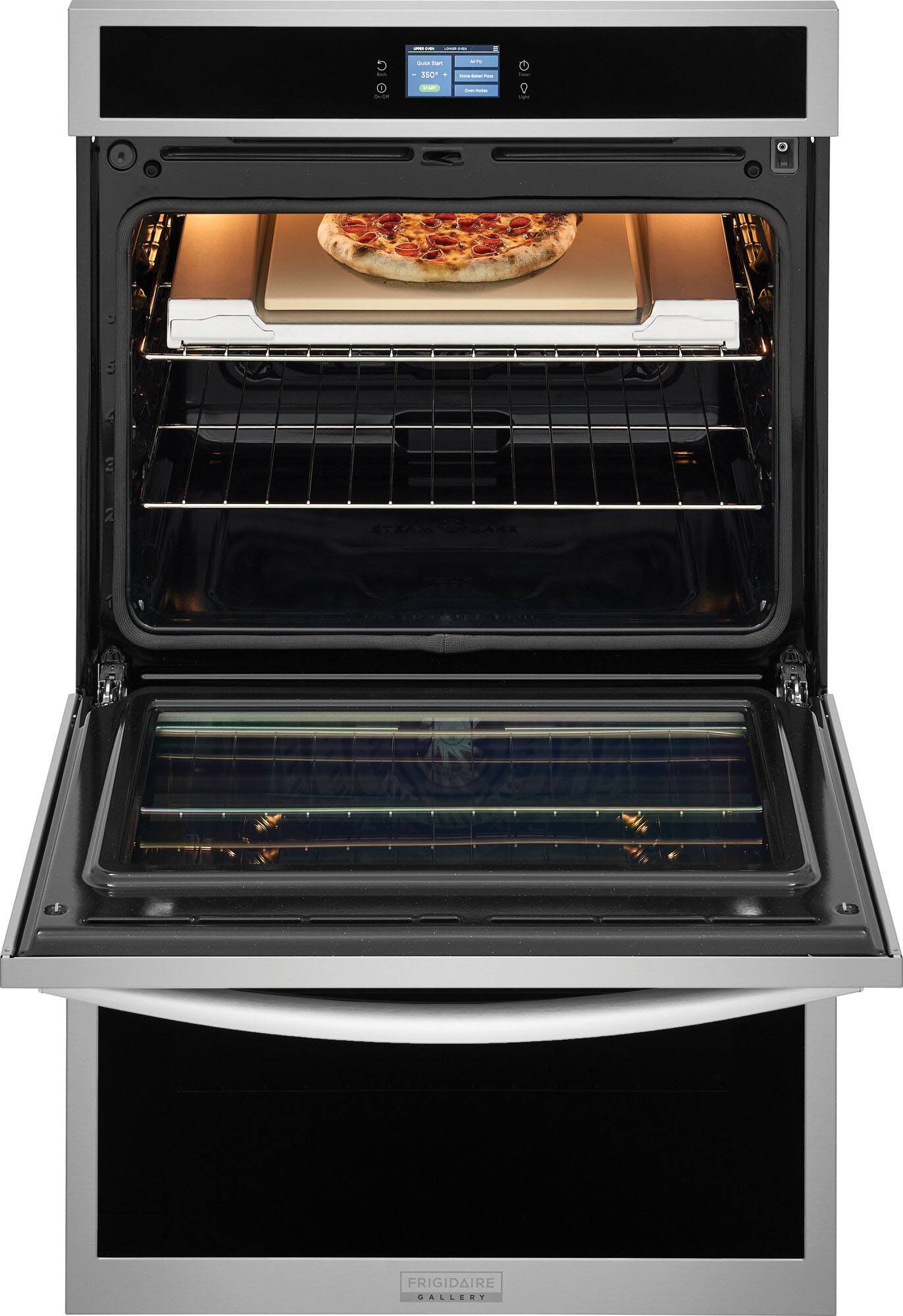 1 - 150 - 0 3 - FRIGIDAIRE GALLERY

- Quick Start
- 250°+
- START

- Air Fry
- Bake
- Broil
- Convection Bake
- Convection Broil