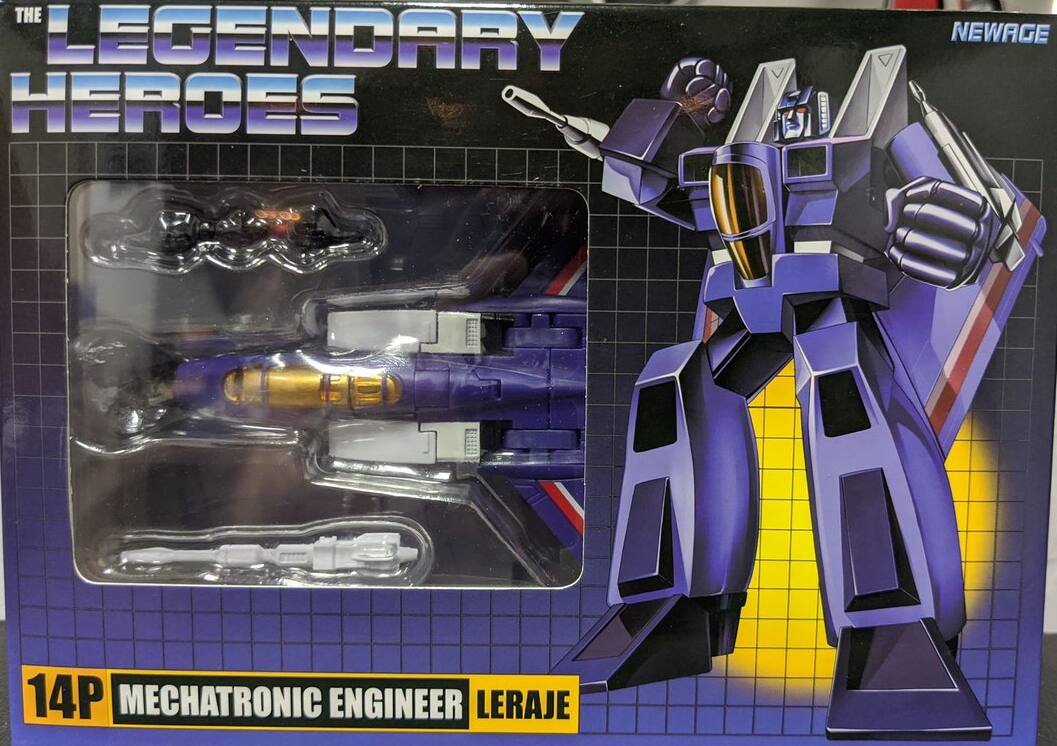 THE LEGENDARY HEROES  
14P MECHATRONIC ENGINEER LERAJE  
NEWAGE