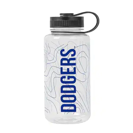 Front. Logo Brands - Los Angeles Dodgers 38oz. Hydration Bottle - Multicolor.
