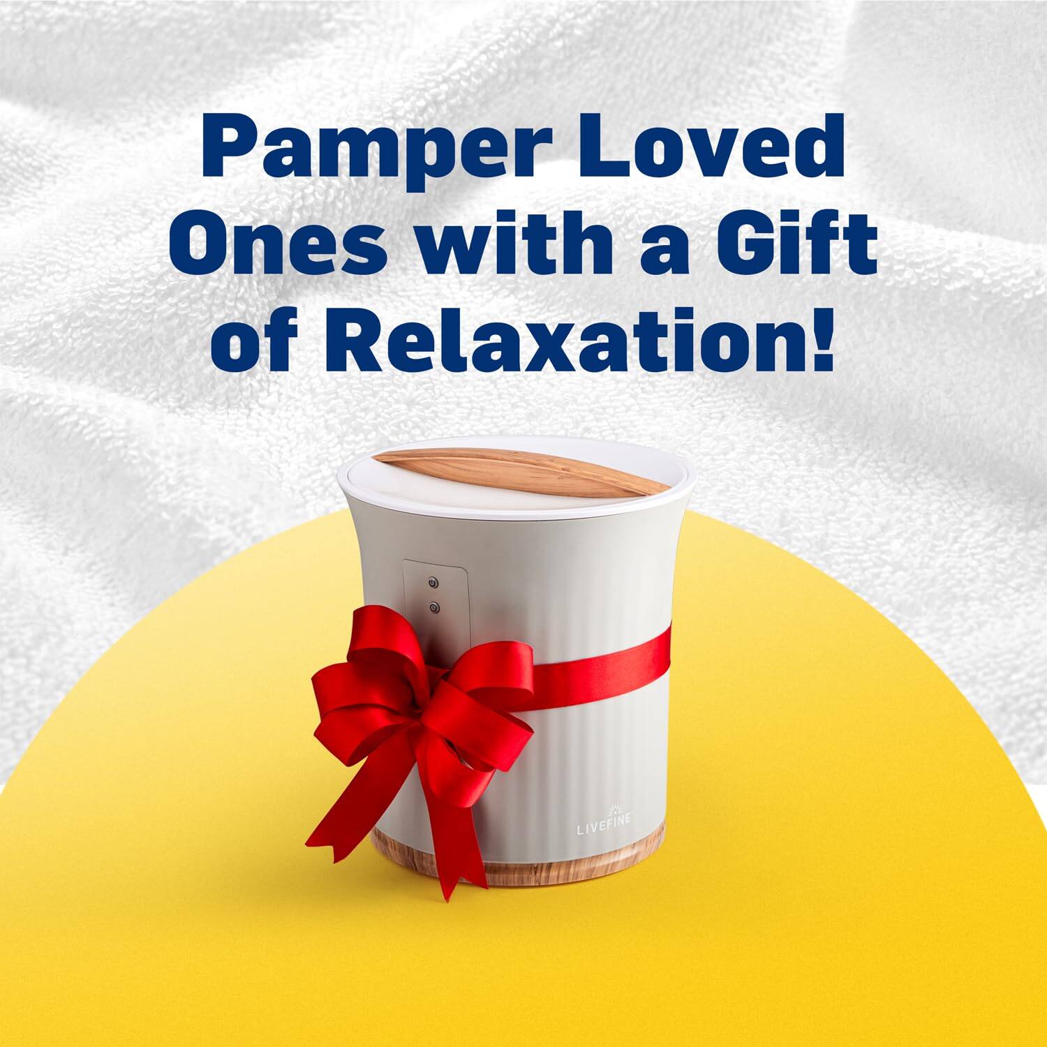 Pamper Loved Ones with a Gift of Relaxation!  
LIVEFINE
