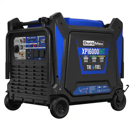 Duro Max XP16000iHT
16000 15200 13800
13000 12350 11200
TRI FUEL
